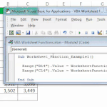 VBA Worksheet Function | How to Use WorksheetFunction in VBA?