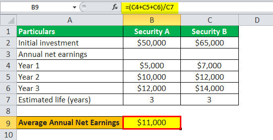 arr formula example 2.5