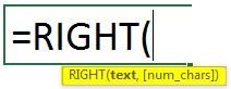 Right function