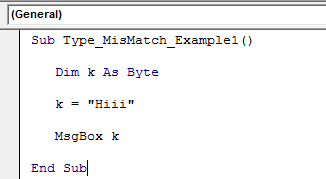 vba mismatch example 1.1