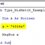 VBA Type Mismatch Error (Examples) | How to Fix Run-time Error 13?