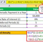Deferred Annuity Formula | How to Calculate PV of Deferred Annuity?