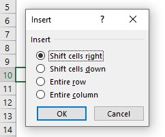 Rows and column in Excel - FAQ2