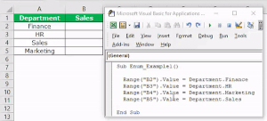 VBA Enum | Step by Step Examples to Use VBA Enumerations