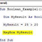 VBA Boolean Data Type | Examples to Use Excel VBA Boolean Operator