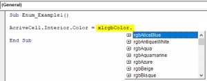 VBA Enum | Step by Step Examples to Use VBA Enumerations