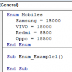 VBA Enum | Step by Step Examples to Use VBA Enumerations