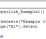 VBA Hyperlinks | How to Create Hyperlink in Excel using VBA Code?