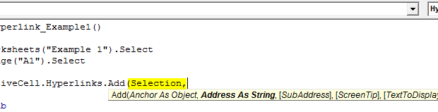 VBA Hyperlinks | How to Create Hyperlink in Excel using VBA Code?