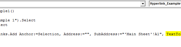 VBA Hyperlinks | How to Create Hyperlink in Excel using VBA Code?