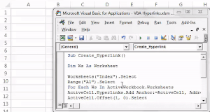 VBA Hyperlinks | How to Create Hyperlink in Excel using VBA Code?
