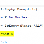 VBA IsEmpty | How to Use VBA IsEmpty Function? (Examples)