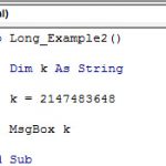 VBA Long (Example) | Step by Step Guide to Long Data Type in Excel VBA