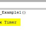 VBA Timer | Examples to use Excel VBA Timer Function