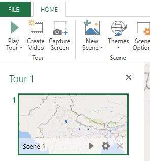 3D Maps Excel Example 1-8