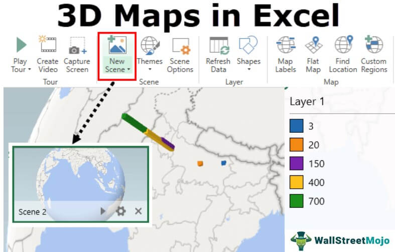 3D Maps in Excel