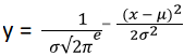 Bell Curve Formula