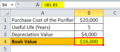 Book Value Example 1