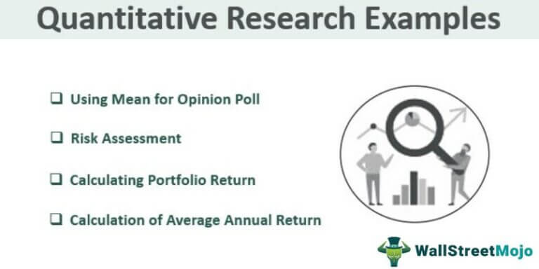 Quantive Examples Quantitative Research Examples - What Is It, Examples