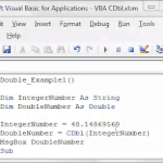 VBA CDBL Function | How to Convert Value to Double Data Type?