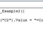 VBA Count | Count Numerical Values Using Count Function in Excel VBA