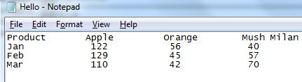 VBA Write Text Example 2-10