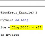 Overflow Error Example Diagram VBA OverFlow Error | How to Fix Them Run Time Overflow Error 6?