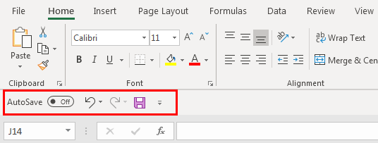 Toolbar on Excel | Step by Step Guide to Customize & Use Toolbar in Excel