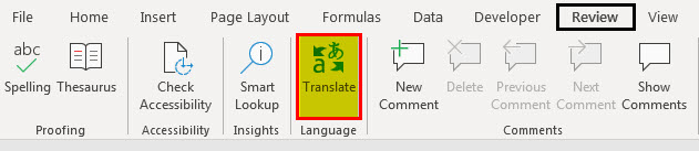 translate tab