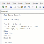 VBA Break For Loop | How to Exit For Loop in Excel VBA?