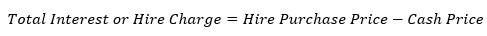 Hire Purchase Formula 1-1