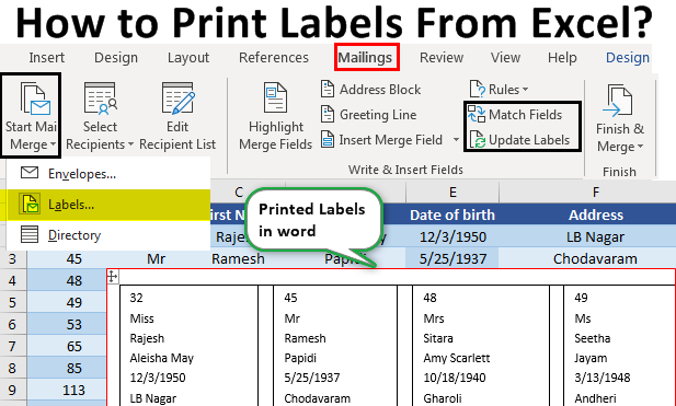 How To Create Address Labels In Pages Abcpase