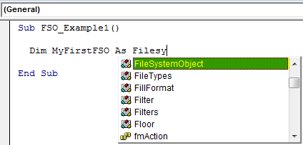 Instance File system Object 1