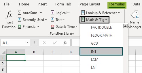 Subtract Date in Excel - FAQ 3 - INT
