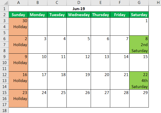 calendar template example 1.4