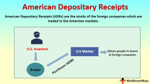 receipts depositary adrs depository adr