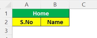 Excel Spreadsheet Example 1-1