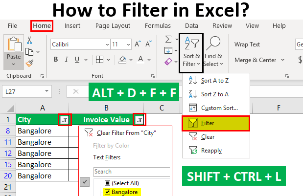 ¿Cómo filtrar en Excel? - laserexpo.online