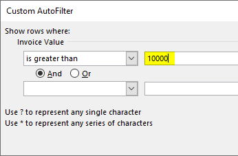 How to Filter in Excel Example 1.10