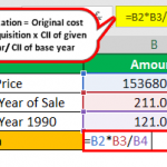 Indexation Formula - How to Calculate Adjusted Price?