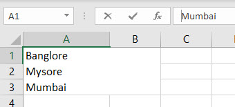 New Line in Excel Cell Method 1-4