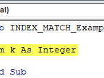 VBA Index Match | How to Use Index Match Function in VBA (Examples)