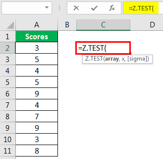 Z.Test Example 1-1