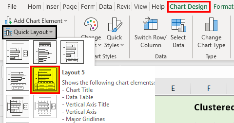 Bar Chart in Excel Example 2.9