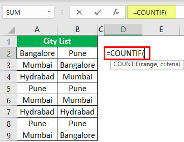 Excel Commands Example 6-1