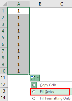 Features of MS Excel Example 5.2