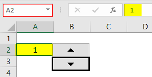 Form Controls in Excel Example 3.4