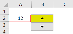 Form Controls in Excel Example 3.6