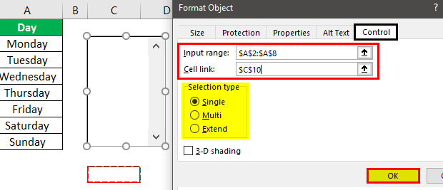 Format Control In Excel Form Controls in Excel | How to use Excel Form Controls? (Examples)