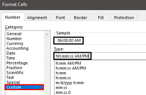 How to Apply Time Formatting in Excel? (Step by Step Example)